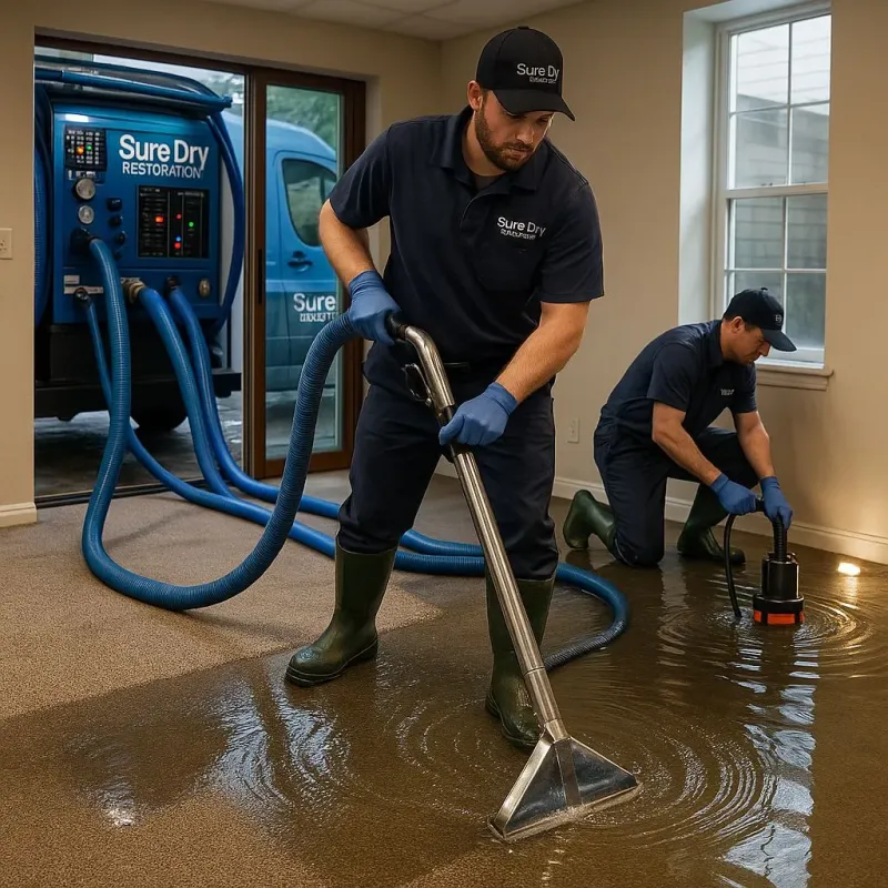 Water Extraction and Removal process in Highfield-Cascade, MD